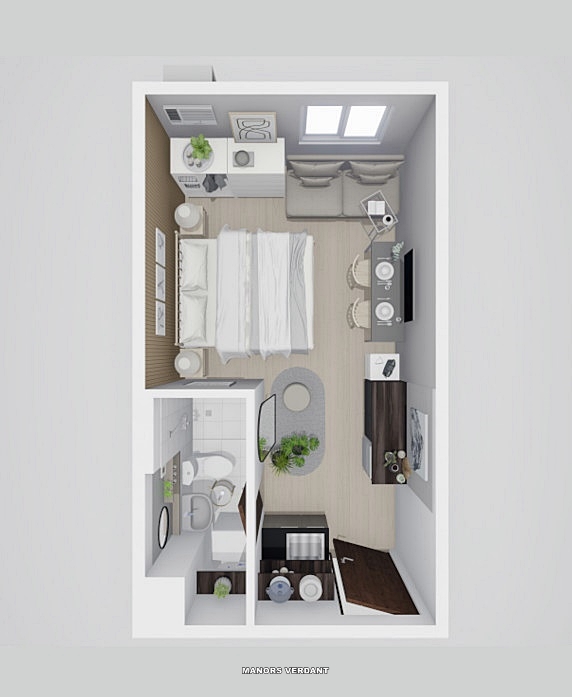 Manors Verdant Condo Unit Floor Plan Manors Verdant